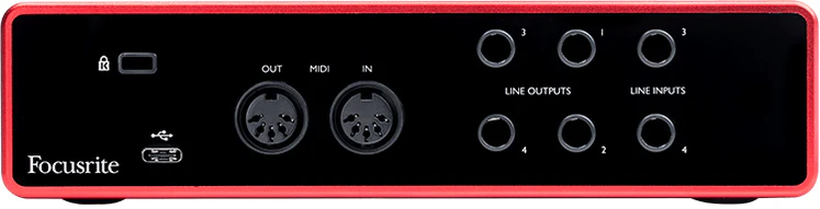 Scarlett 4i4 Audio Interface