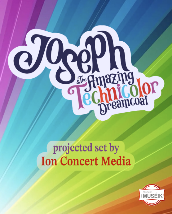 Joseph and the Amazing Technicolor Dreamcoat - Full length projected set